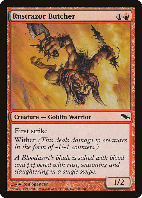 Rustrazor Butcher (105) [Shadowmoor]