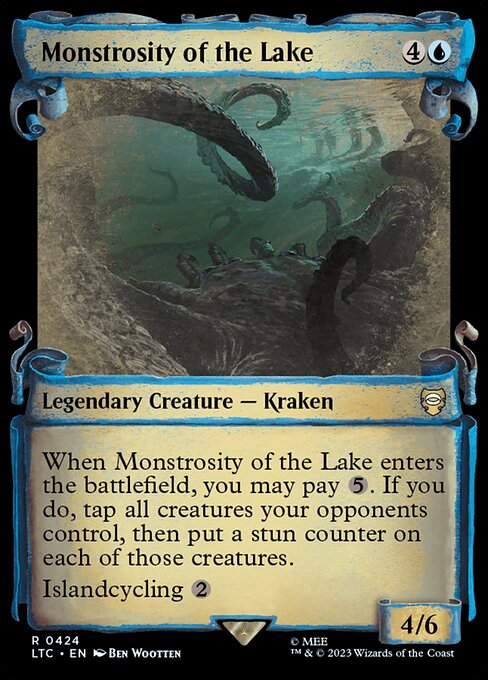 Monstrosity of the Lake (424) [Tales of Middle-earth Commander] [Showcase]