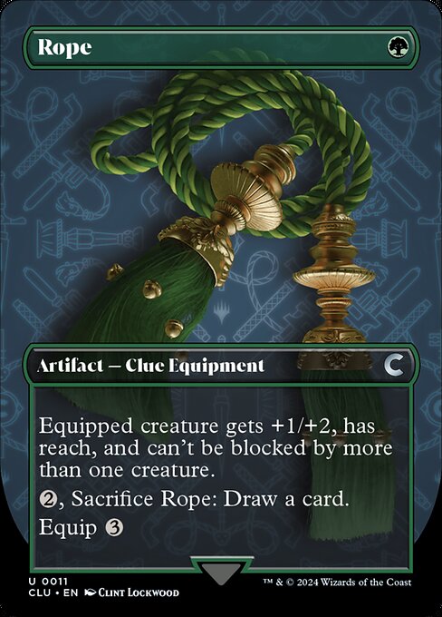 Rope (11) [Ravnica: Clue Edition] [Borderless]