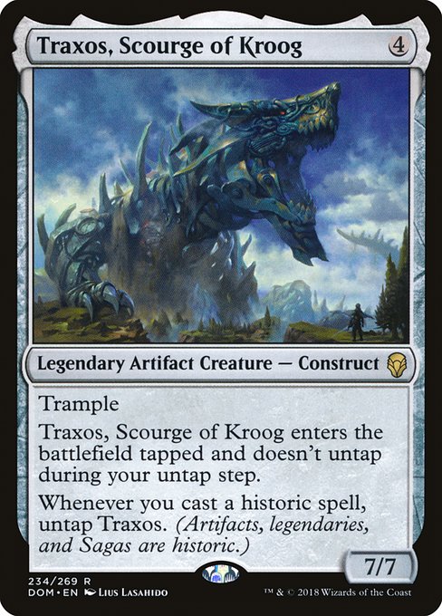 Traxos, Scourge of Kroog (234) [Dominaria]