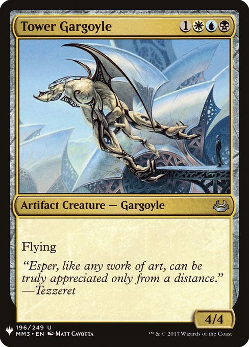 Tower Gargoyle (MM3-196) [The List]