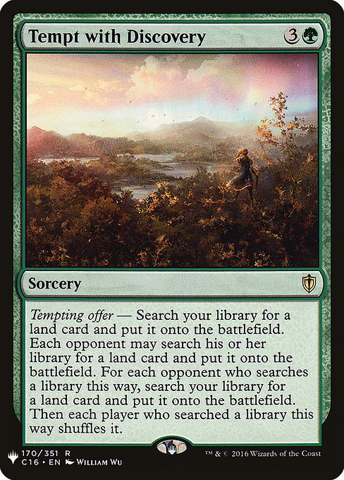 Tempt with Discovery (C16-170) [The List]