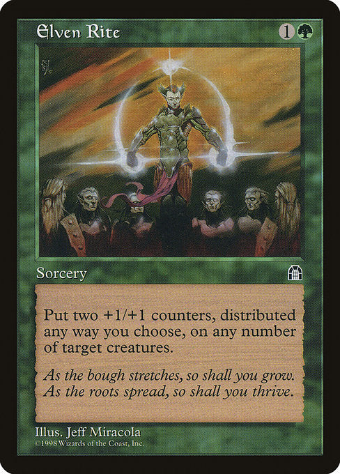 Elven Rite (106) [Stronghold]