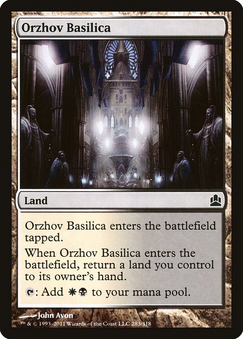 Orzhov Basilica (283) [Commander 2011]