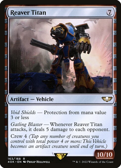 Reaver Titan (163) [Warhammer 40,000 Commander]