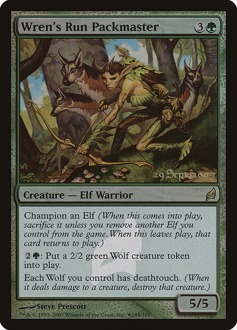 Wren's Run Packmaster (244★) [Lorwyn Promos]