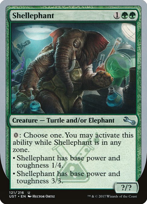 Shellephant (121) [Unstable]