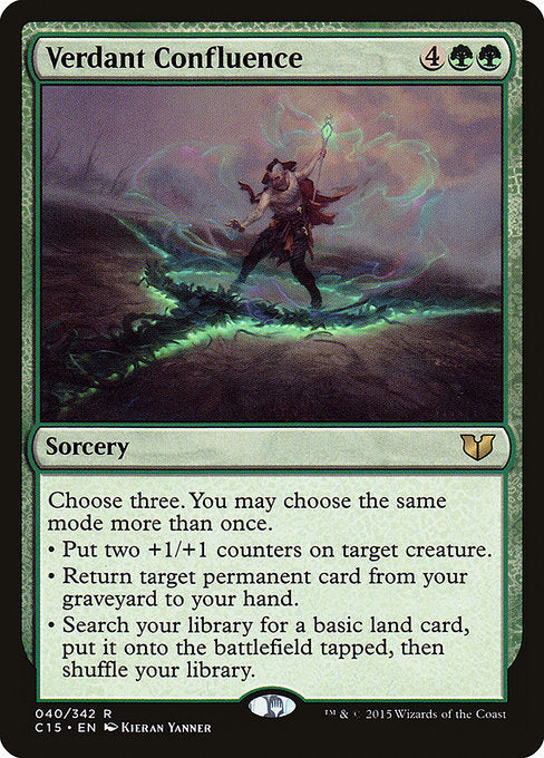Verdant Confluence (40) [Commander 2015]