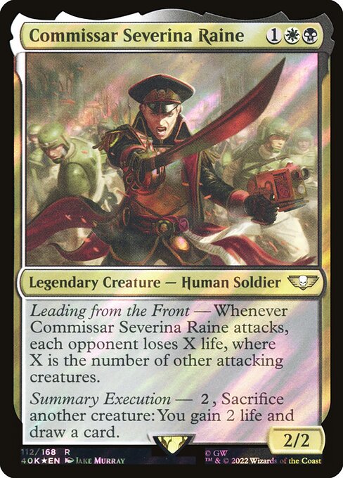 Commissar Severina Raine (112★) [Warhammer 40,000 Commander]