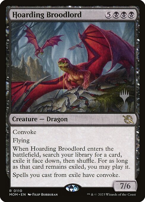 Hoarding Broodlord (110p) [March of the Machine Promos]