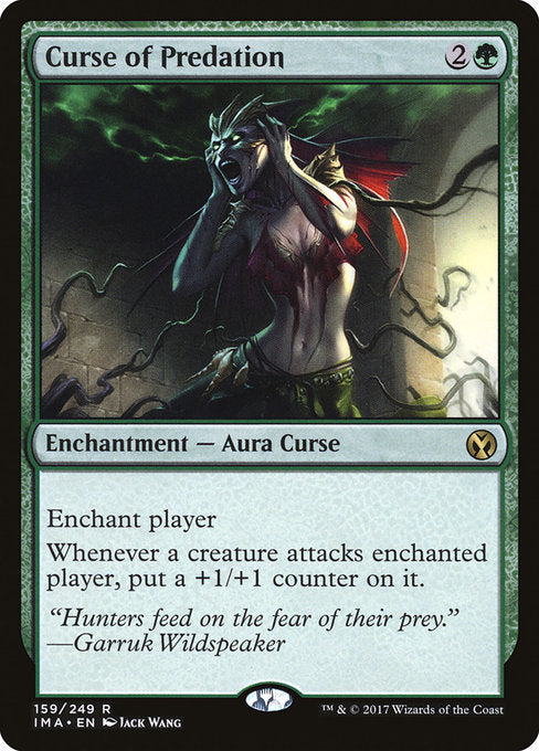 Curse of Predation (159) [Iconic Masters]