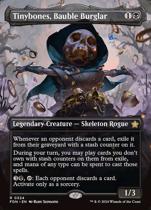 Tinybones, Bauble Burglar (Borderless) (324) [Foundations]