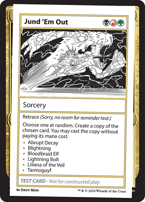 Jund 'Em Out (999-JEO) [Mystery Booster 2]