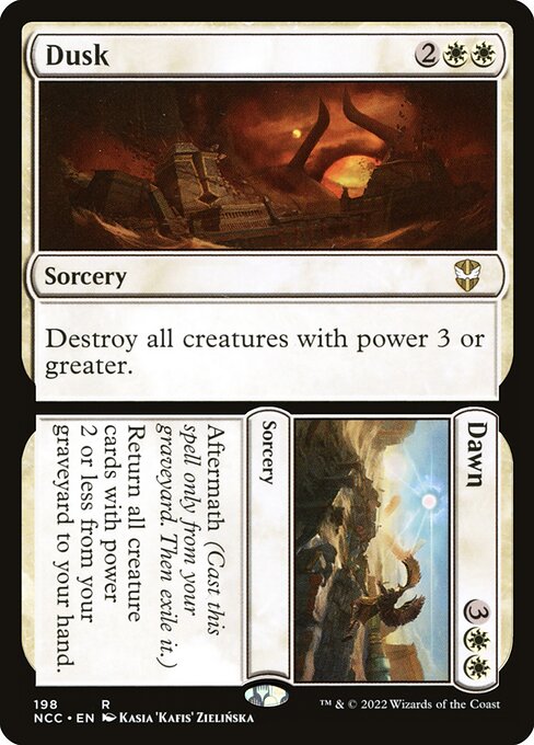 Dusk // Dawn (198) [New Capenna Commander]