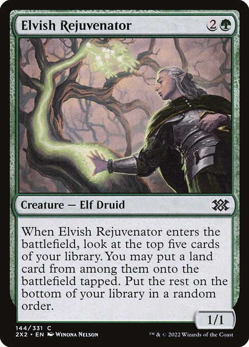 Elvish Rejuvenator (144) [Double Masters 2022]