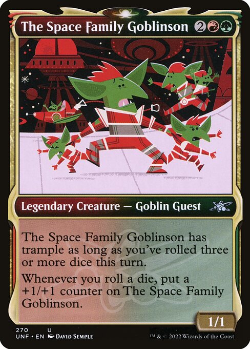 The Space Family Goblinson (270) [Unfinity] [Showcase]