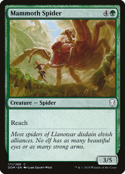 Mammoth Spider (171) [Dominaria]
