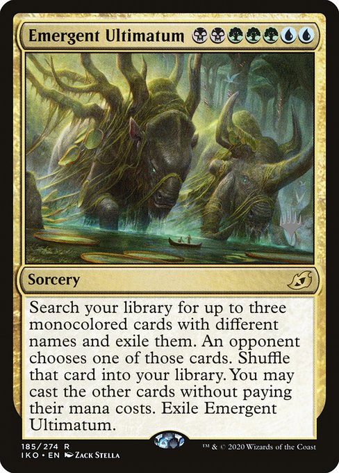 Emergent Ultimatum (185p) [Ikoria: Lair of Behemoths Promos]