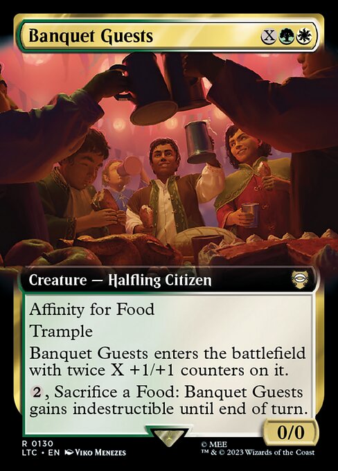 Banquet Guests (130) [Tales of Middle-earth Commander] [Extended Art]