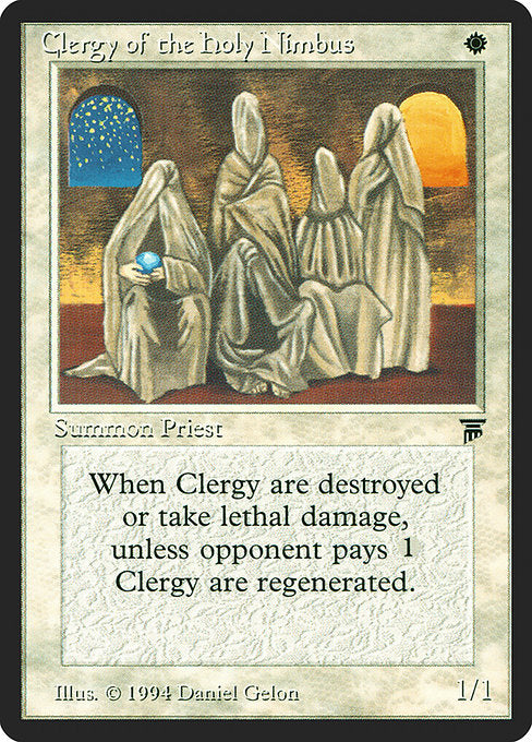 Clergy of the Holy Nimbus (6) [Legends]