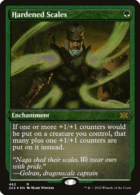 Hardened Scales (462) [Double Masters 2022]