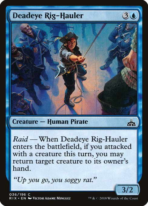 Deadeye Rig-Hauler (36) [Rivals of Ixalan]