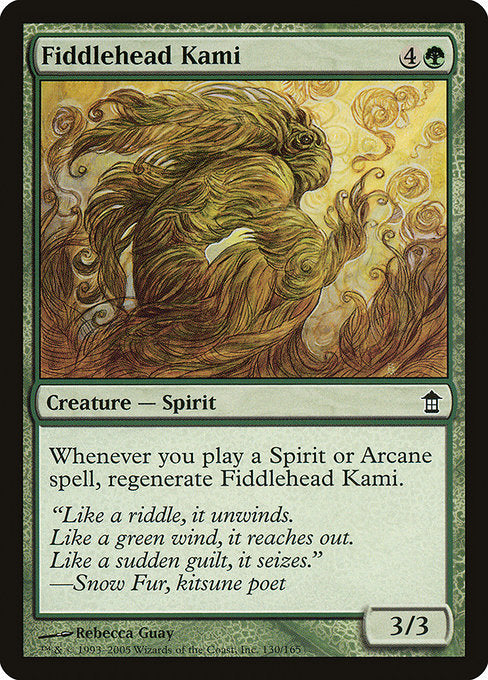Fiddlehead Kami (130) [Saviors of Kamigawa]
