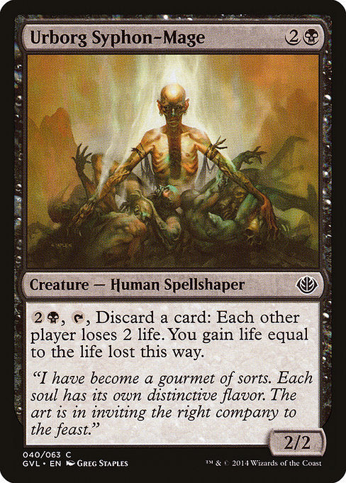 Urborg Syphon-Mage (40) [Duel Decks Anthology: Garruk vs. Liliana]