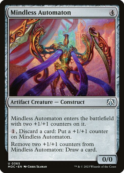 Mindless Automaton (365) [March of the Machine Commander]