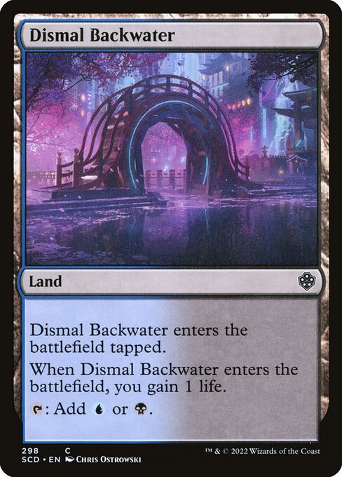 Dismal Backwater (298) [Starter Commander Decks]