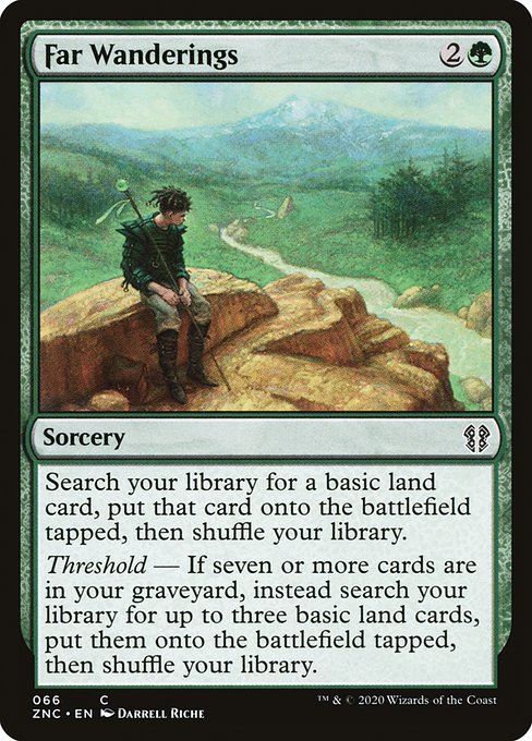 Far Wanderings (66) [Zendikar Rising Commander]