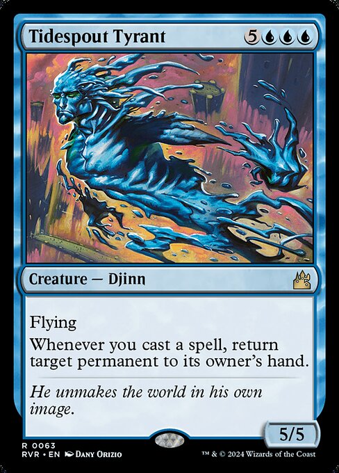 Tidespout Tyrant (63) [Ravnica Remastered]