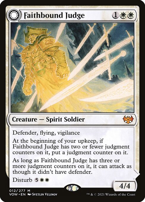 Faithbound Judge // Sinner's Judgment (12) [Innistrad: Crimson Vow]