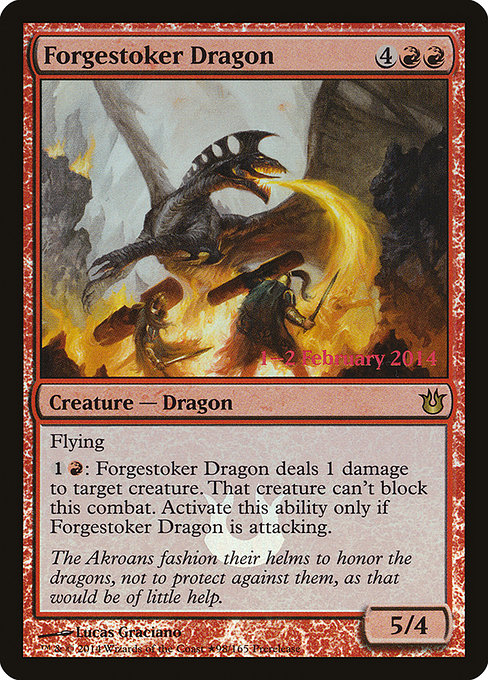 Forgestoker Dragon (98★) [Born of the Gods Promos]