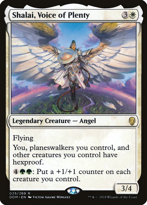 Shalai, Voice of Plenty (35) [Dominaria]