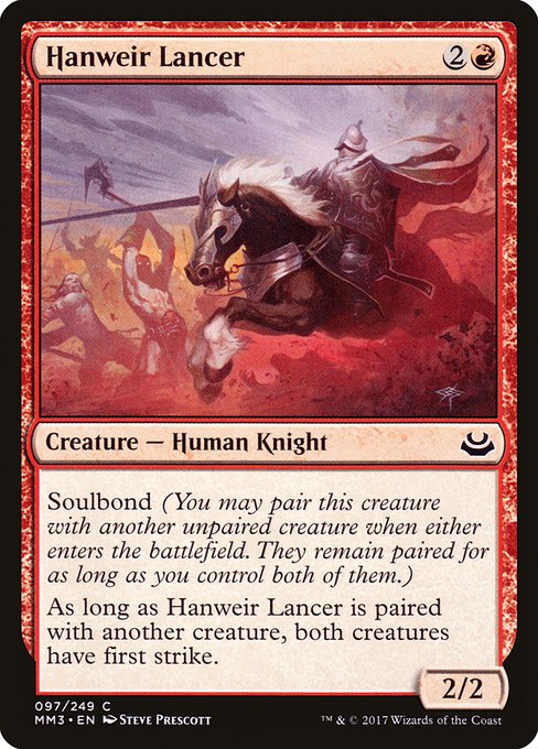 Hanweir Lancer (97) [Modern Masters 2017]