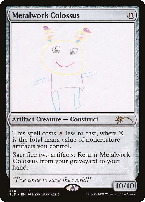 Metalwork Colossus (378) [Secret Lair Drop]