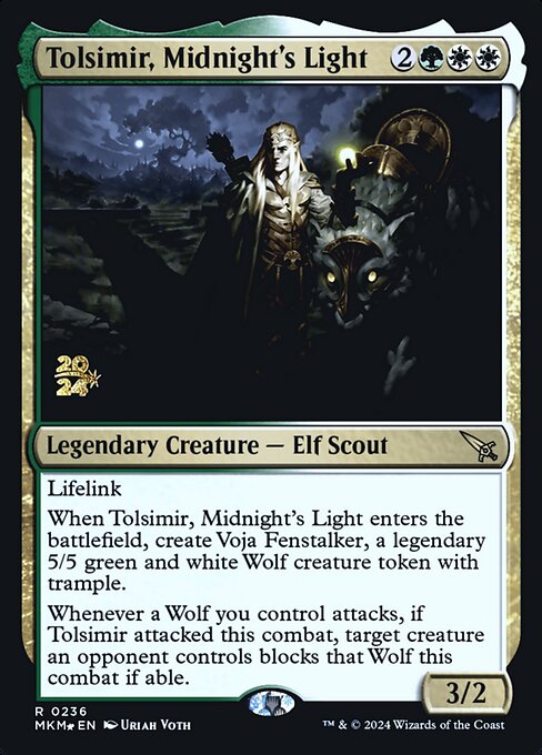 Tolsimir, Midnight's Light (236s) [Murders at Karlov Manor Promos]