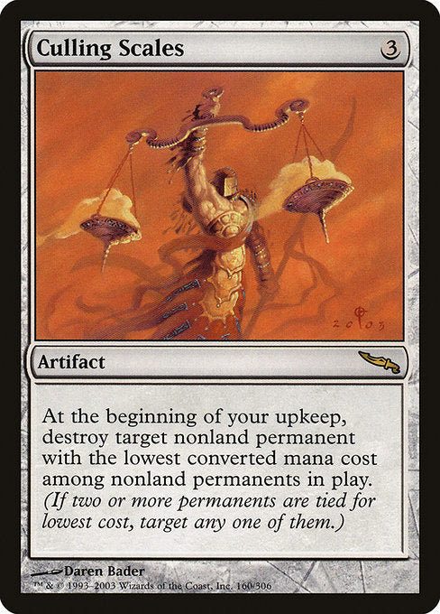 Culling Scales (160) [Mirrodin]