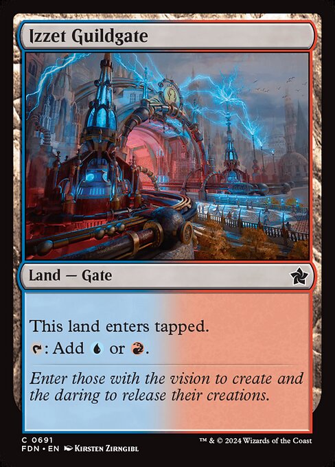 Izzet Guildgate (691) [Foundations]