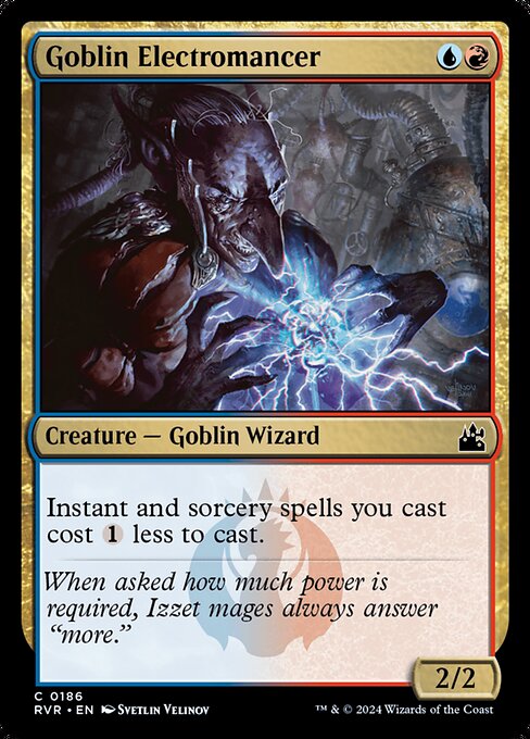 Goblin Electromancer (186) [Ravnica Remastered]