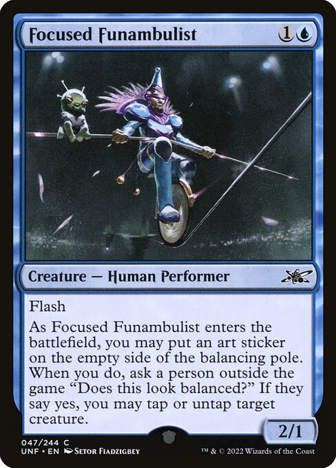 Focused Funambulist (47) [Unfinity]