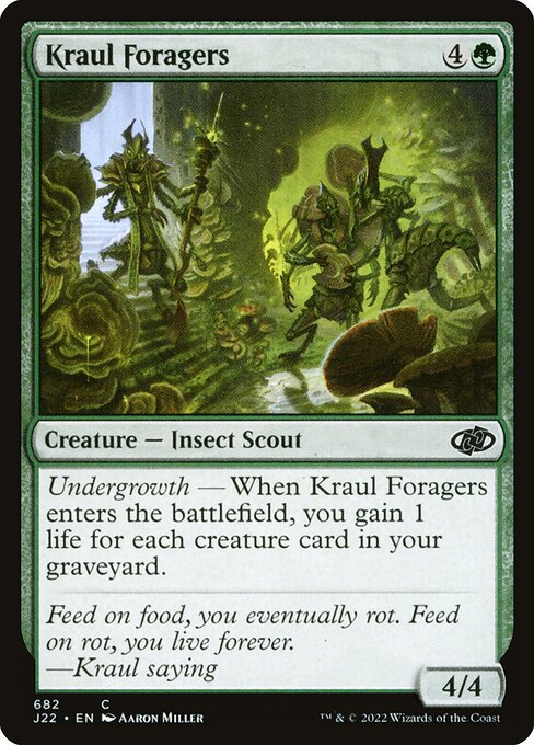 Kraul Foragers (682) [Jumpstart 2022]