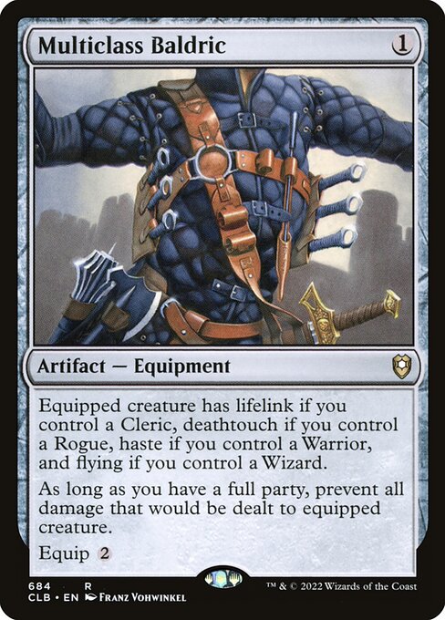 Multiclass Baldric (684) [Commander Legends: Battle for Baldur's Gate]