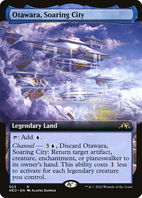 Otawara, Soaring City (503) [Kamigawa: Neon Dynasty] [Extended Art]