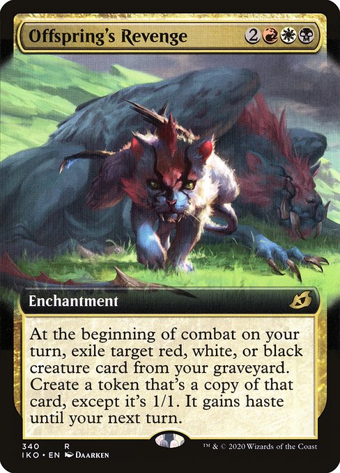 Offspring's Revenge (340) [Ikoria: Lair of Behemoths] [Extended Art]
