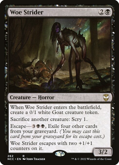 Woe Strider (262) [New Capenna Commander]