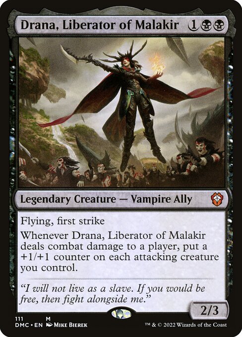 Drana, Liberator of Malakir (111) [Dominaria United Commander]
