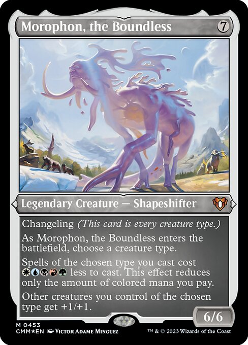 Morophon, the Boundless (453) [Commander Masters]