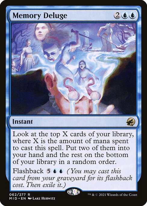 Memory Deluge (62) [Innistrad: Midnight Hunt]